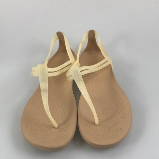 Sandalia Crema Crocs