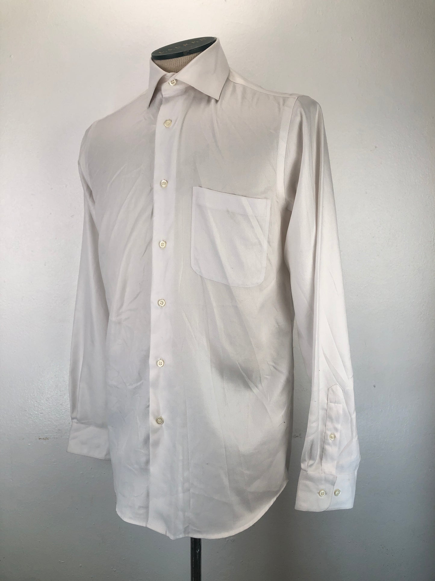 Camisa Blanco Pronto Uomo