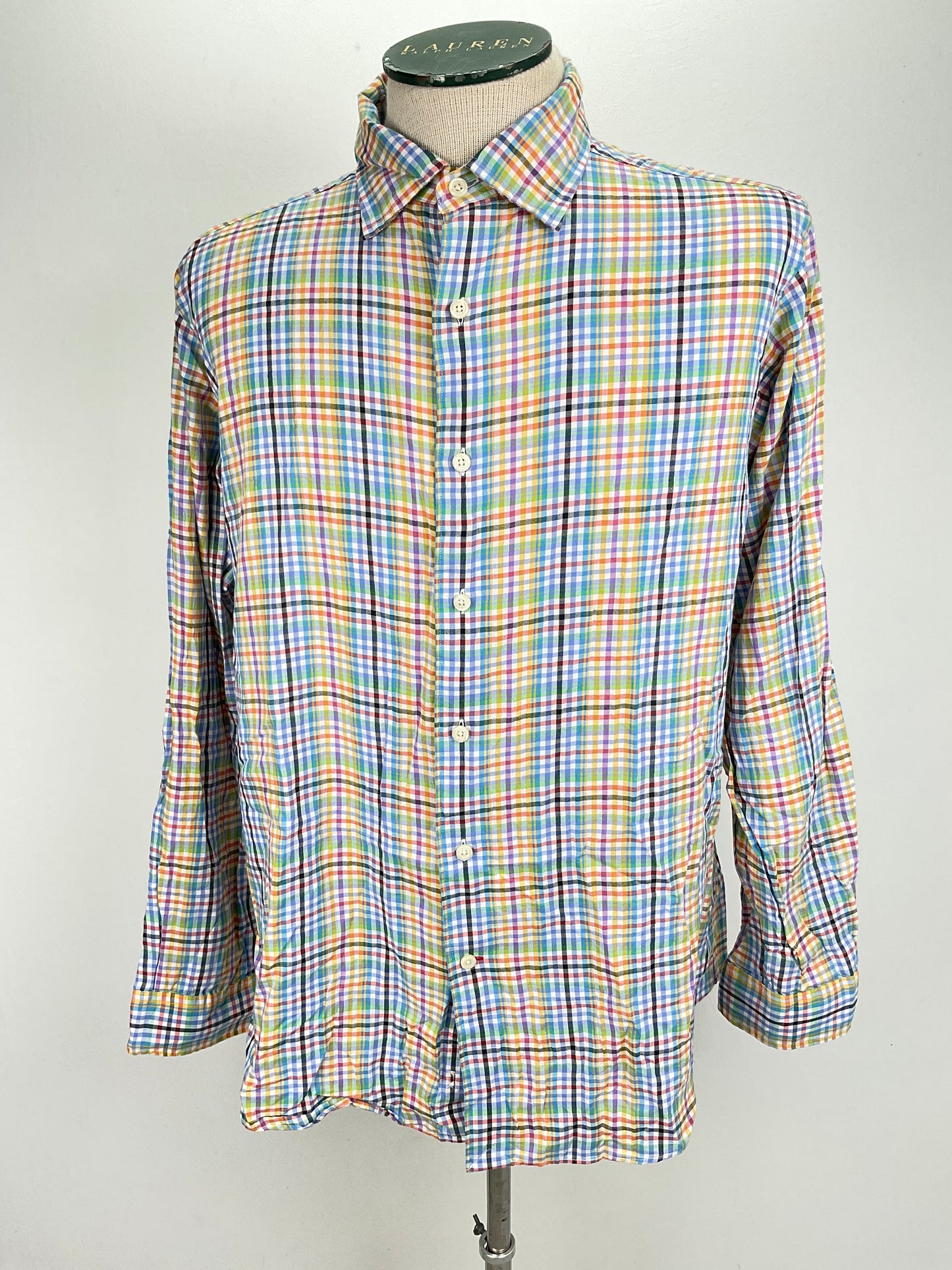 Camisa Multicolor de Cuadro Cremieux