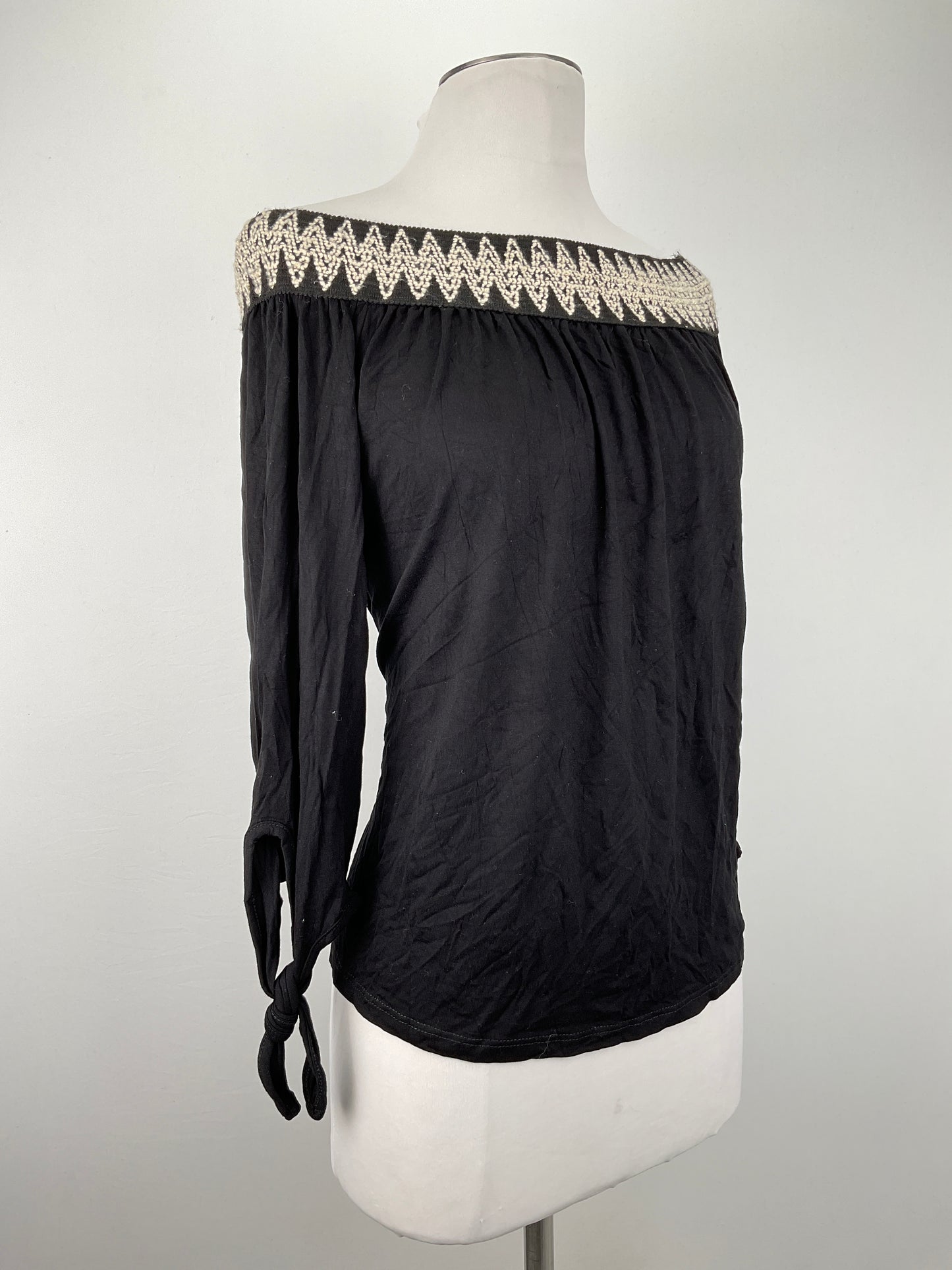 Blusa Negro Pebble and Stone