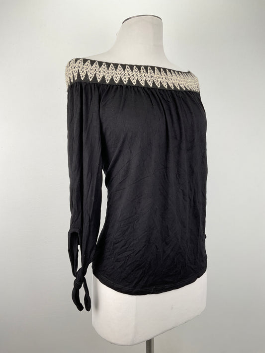 Blusa Negro Pebble and Stone