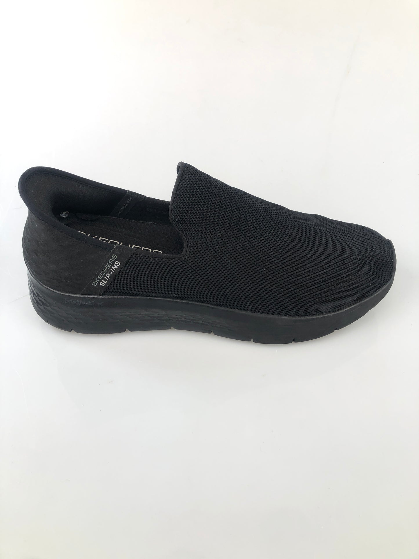 Alpargata Negro Skechers Slip ins