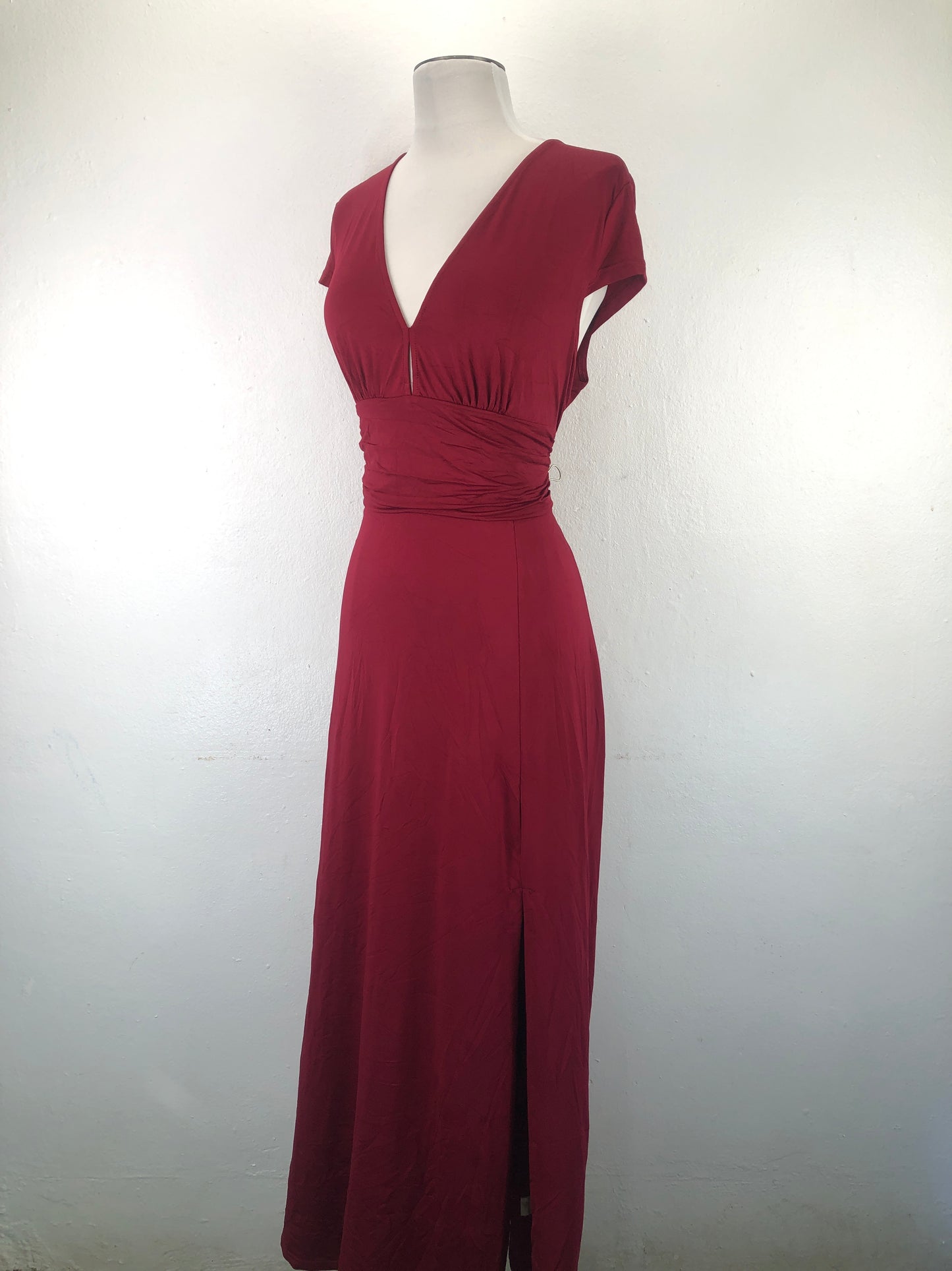 Vestido Rojo vino Anrabess