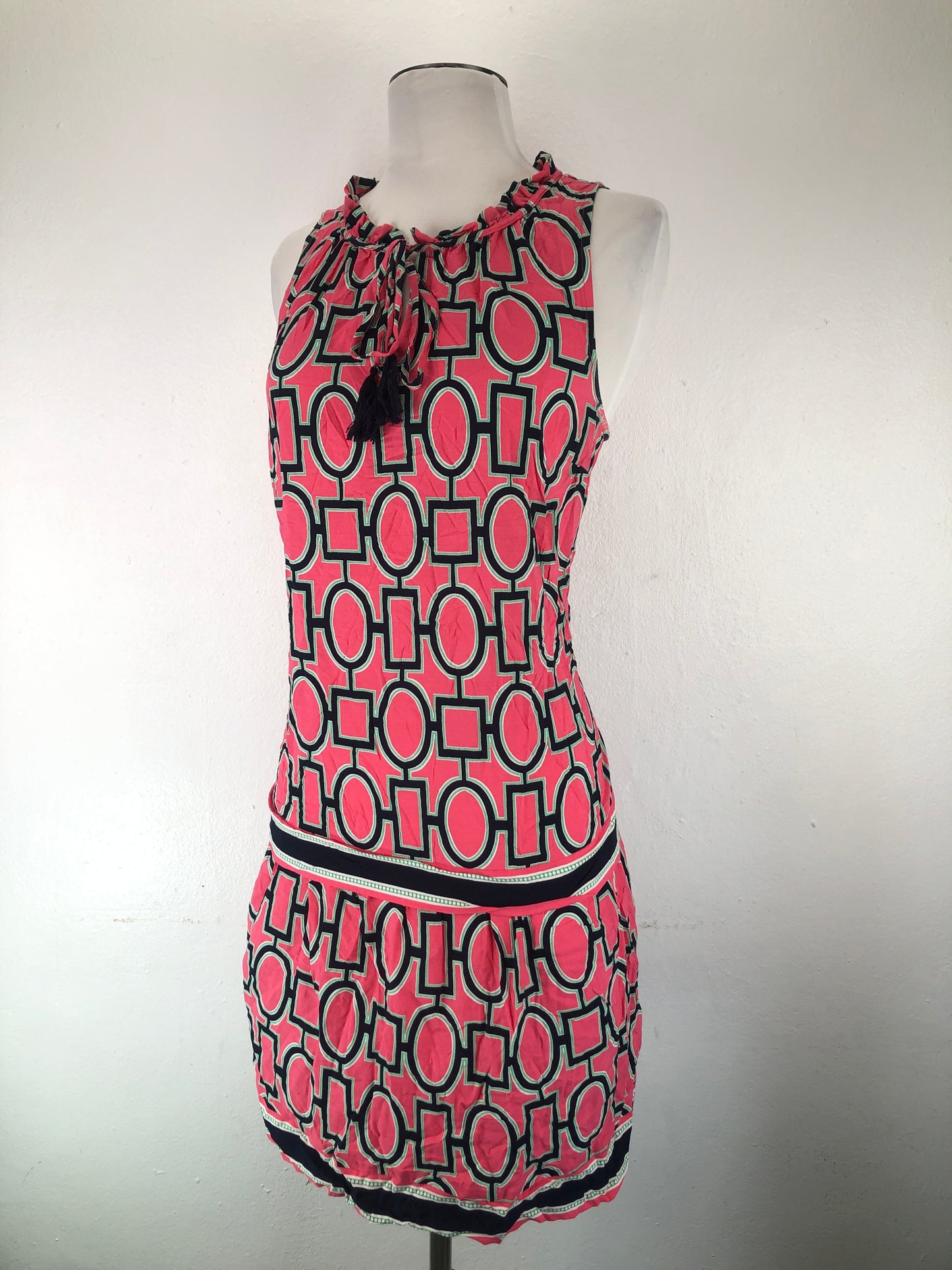 Vestido Rosado de Lunares Crown Ivy