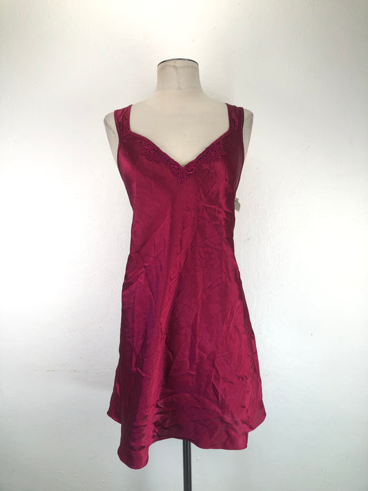 Bata de Dormi Rojo vino Adonna