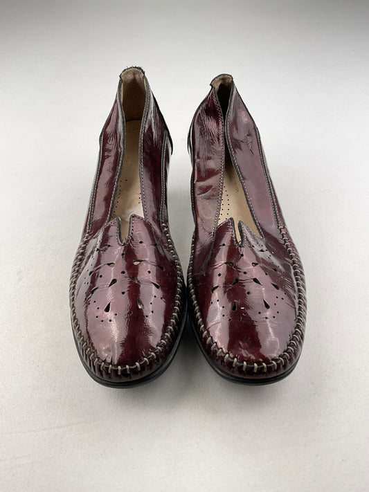 Zapatos Rojo vino Sas