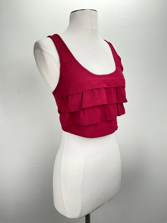 Blusa Rojo vino Charlotte Russe