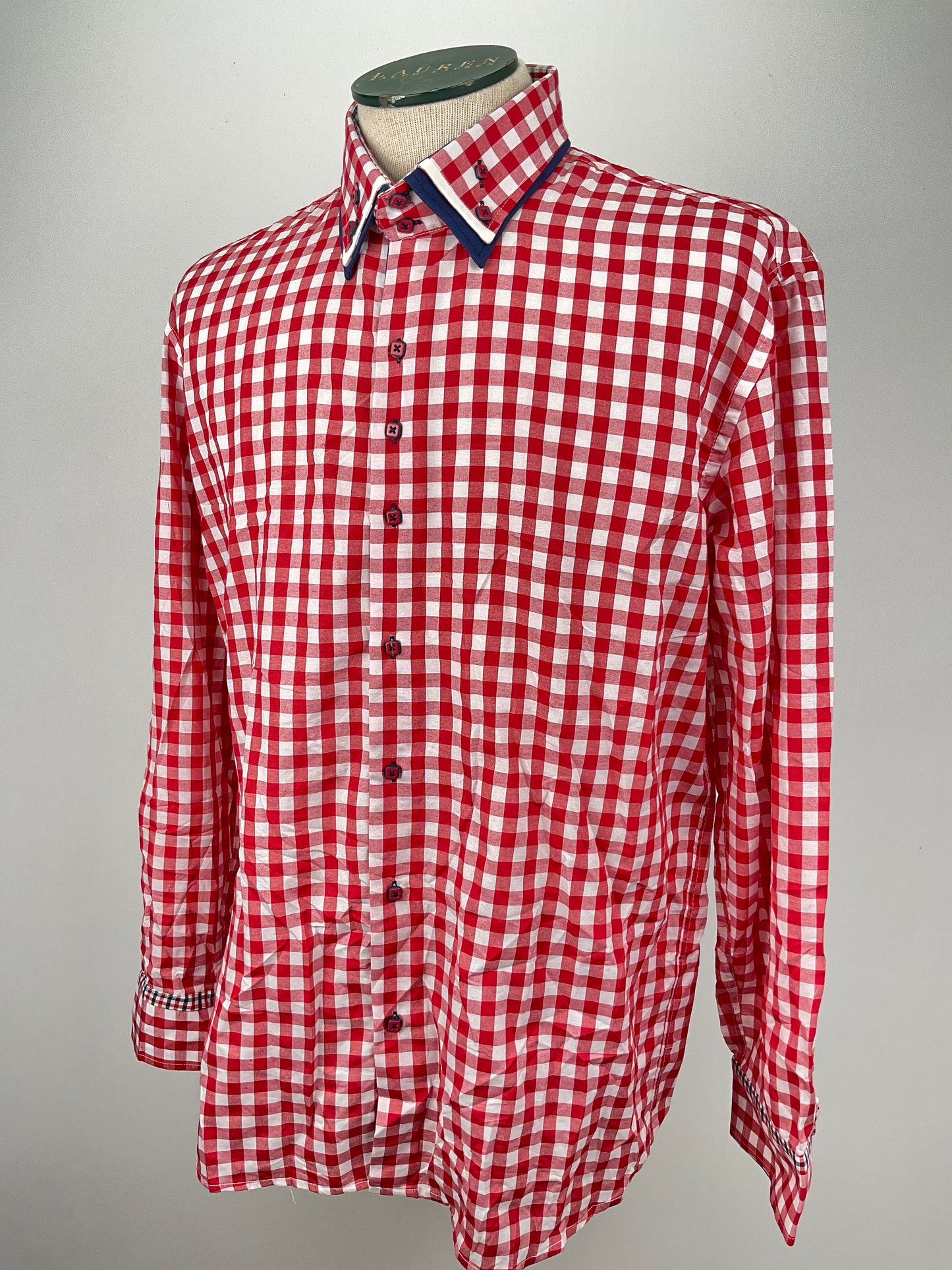 Camisa Rojo de Cuadro Amedeo