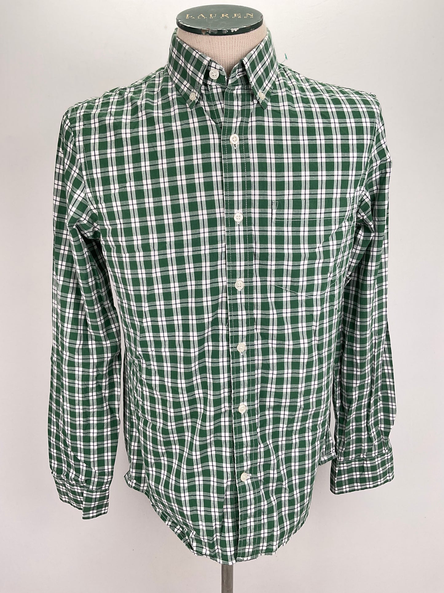 Camisa Verde de Cuadro Classic Shirt