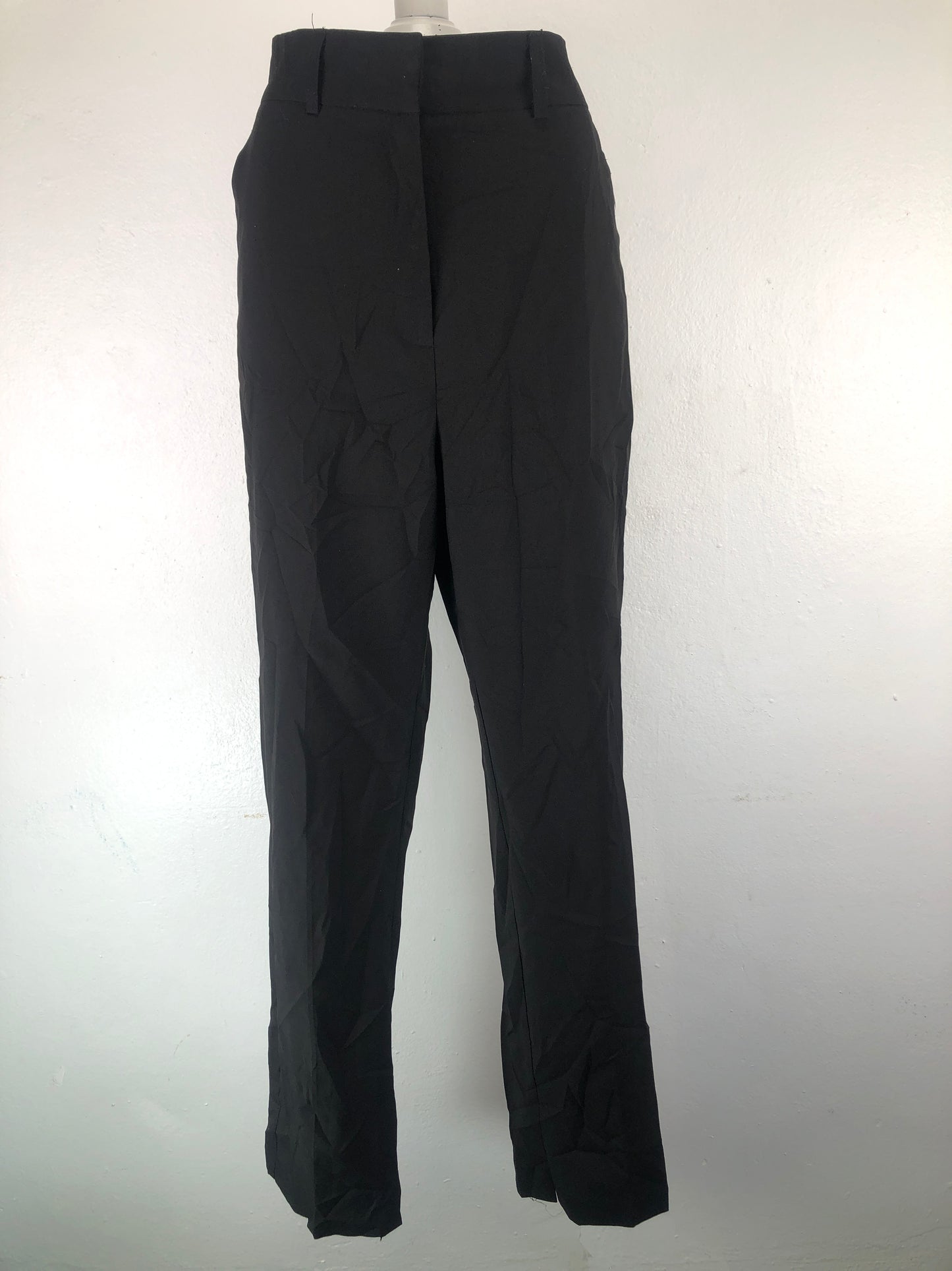 Pantalon Negro De Vestir Asos Design