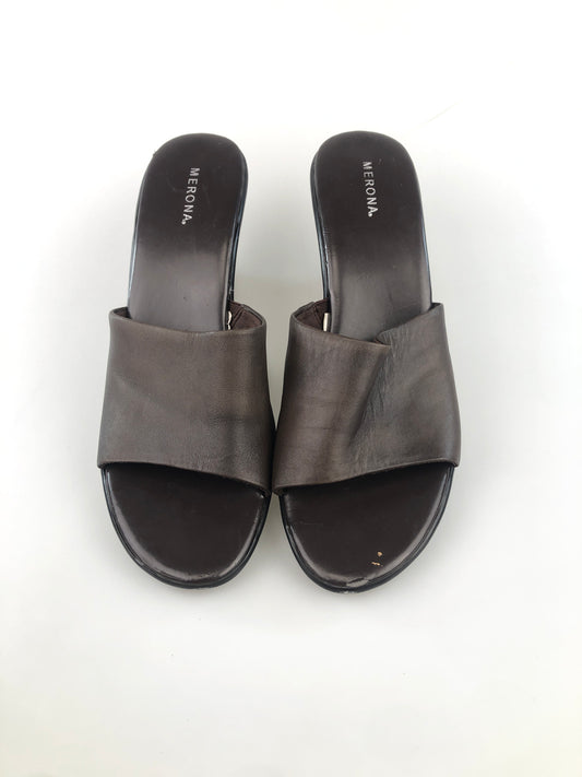 Zapatilla Chocolate Plataforma Merona