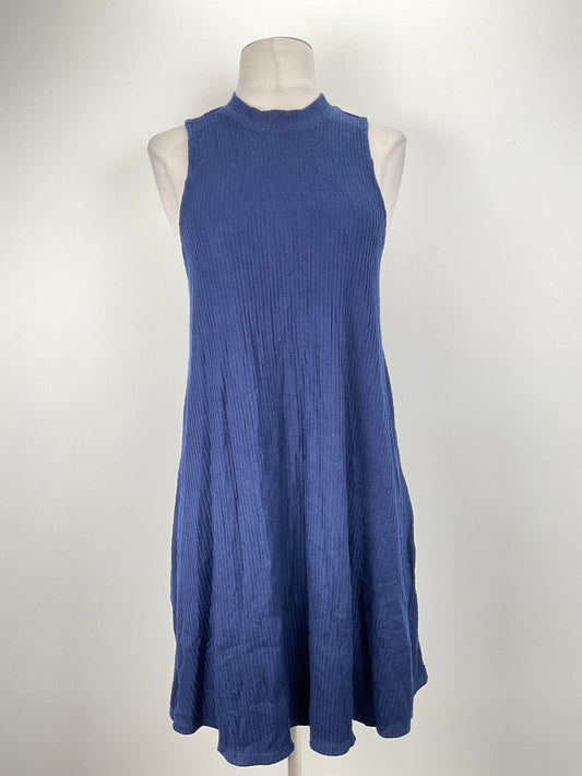 Vestido Azul marino de Rayas Forever 21