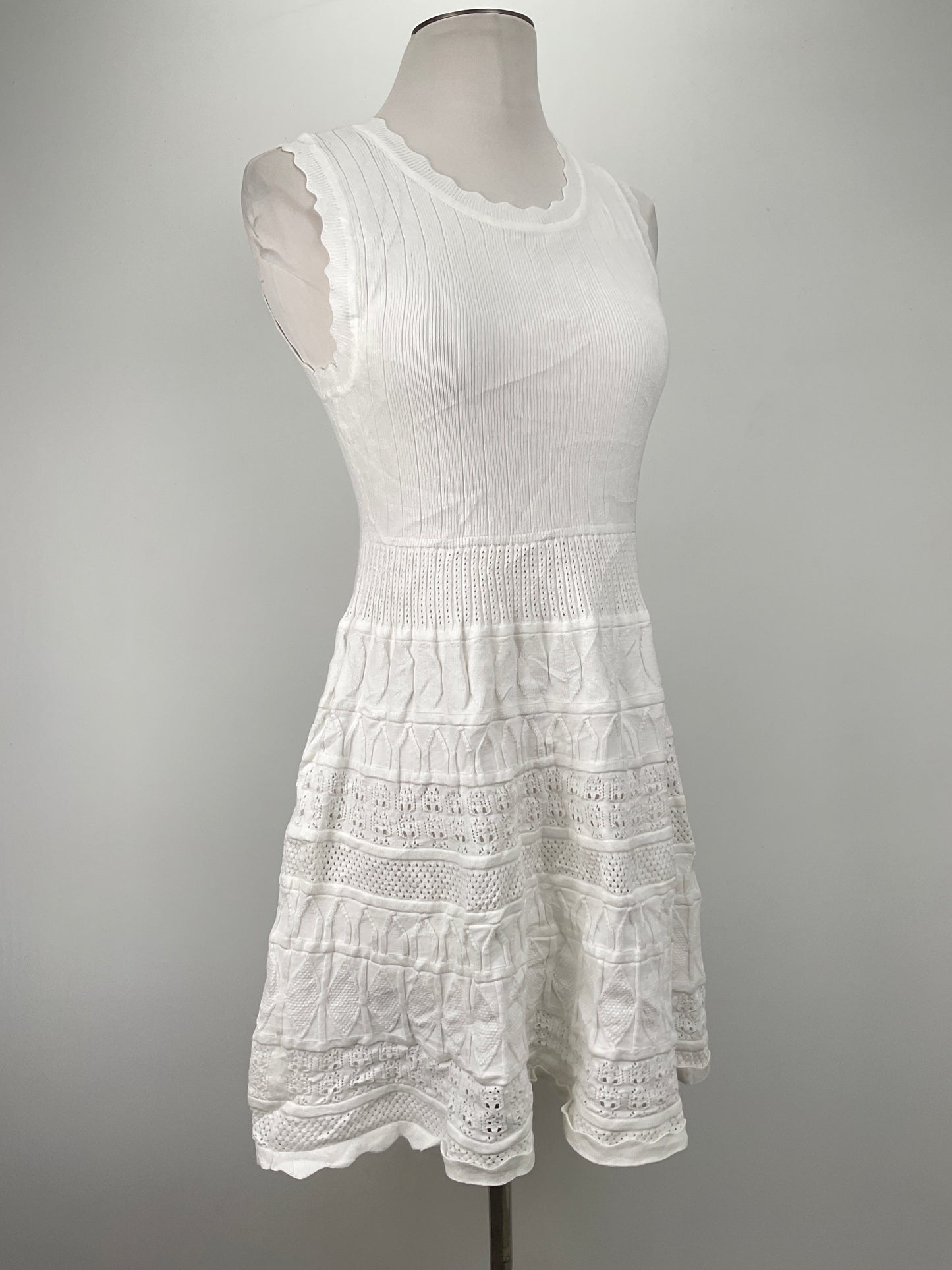 Vestido Blanco Floral Willow Wind