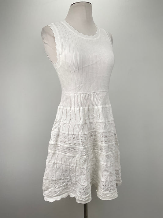 Vestido Blanco Floral Willow Wind