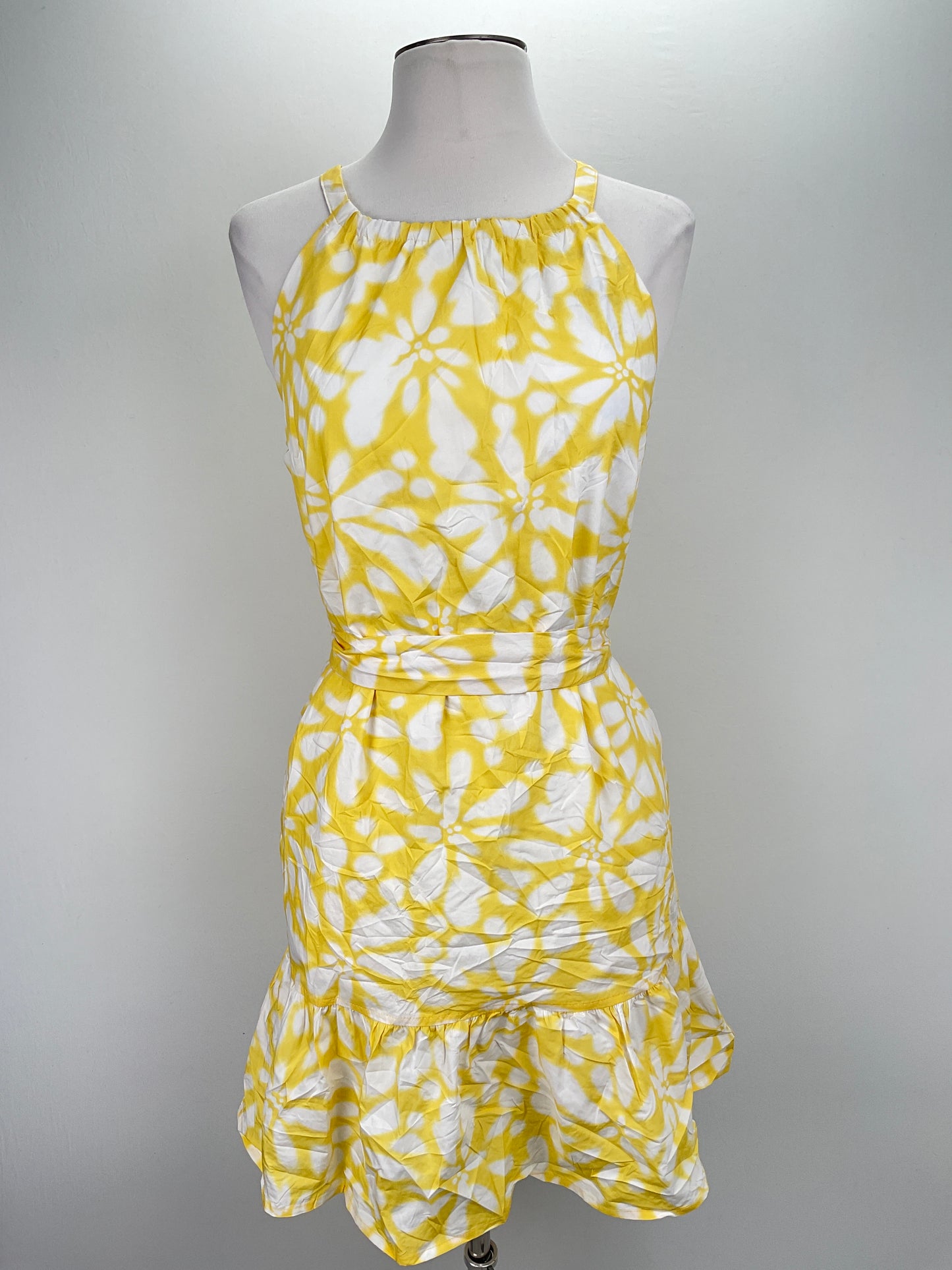 Vestido Amarillo Banana Republic