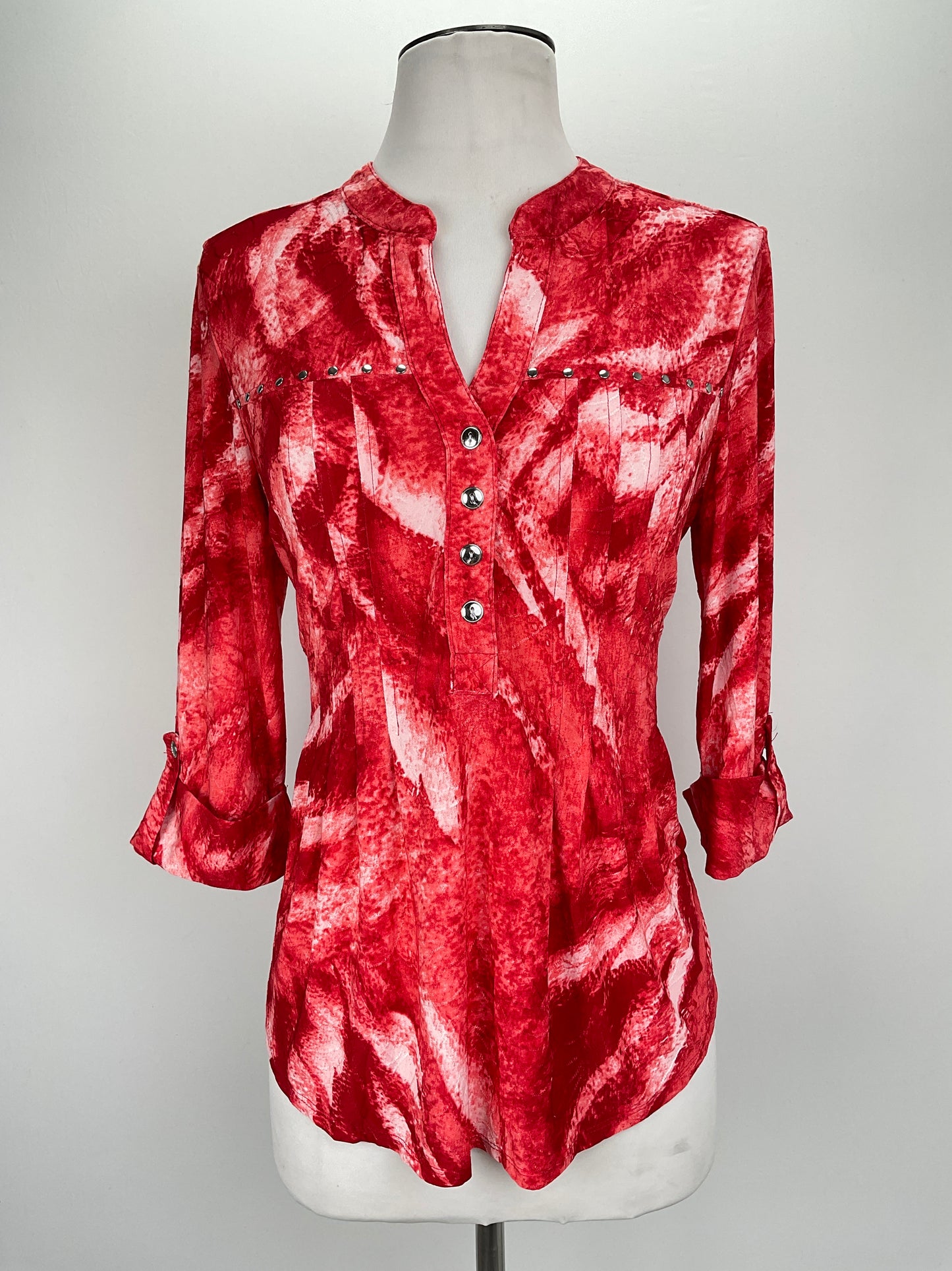 Blusa Naranja  Floral Cocomo