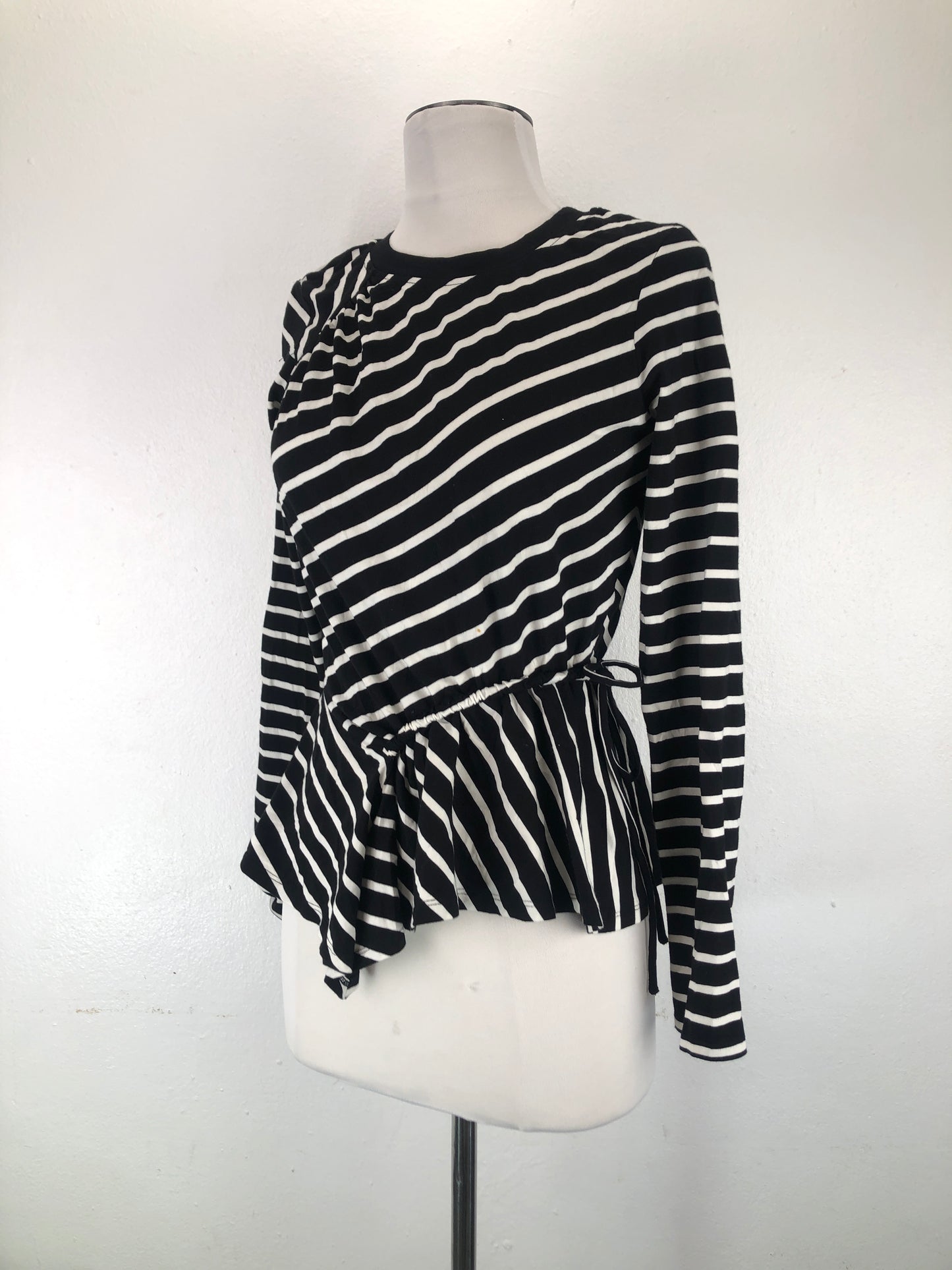Blusa Negro  de Rayas Parker