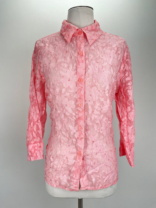 Camisa Rosado Floral Alfredo Dunner
