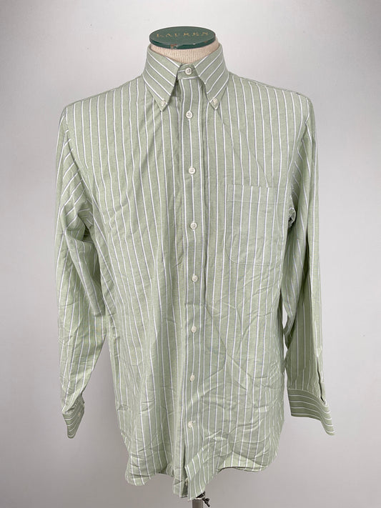 Camisa Verde de Rayas Stafford