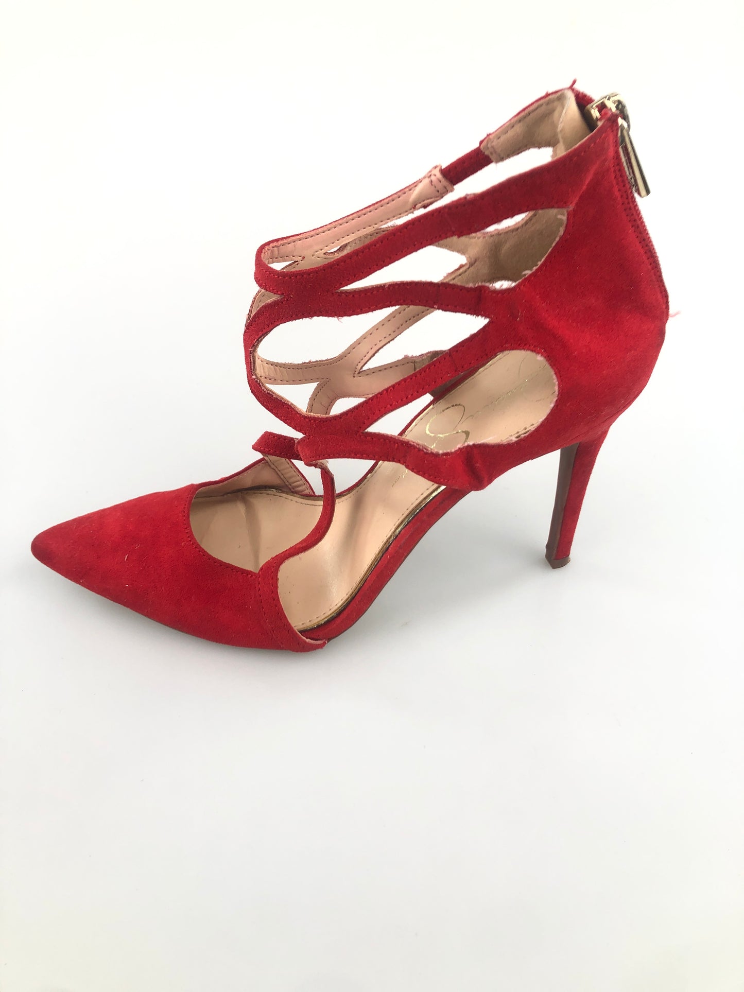 Zapatilla Rojo de Tacon Jessica Simpon