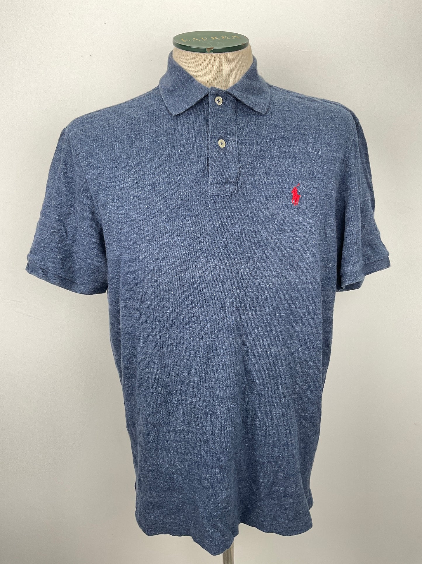 Camiseta Gris Azulado Polo