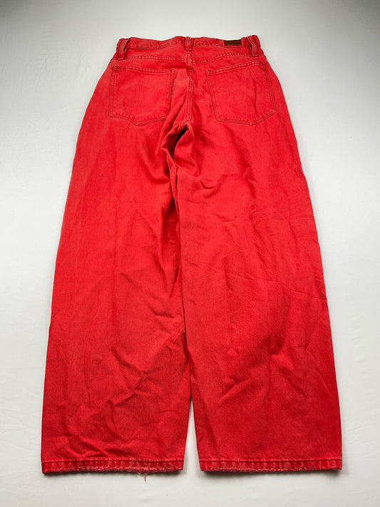 Pantalon Jeans Rojo Bog