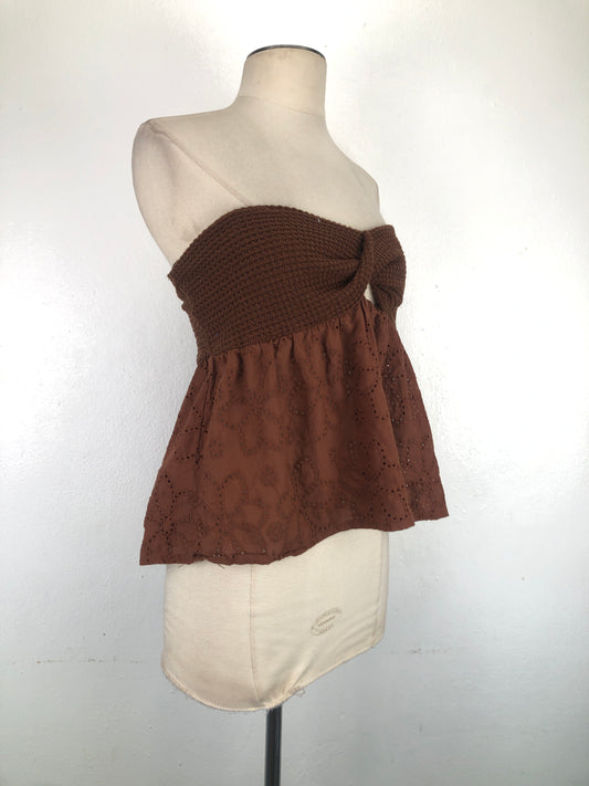 Blusa marron Shein