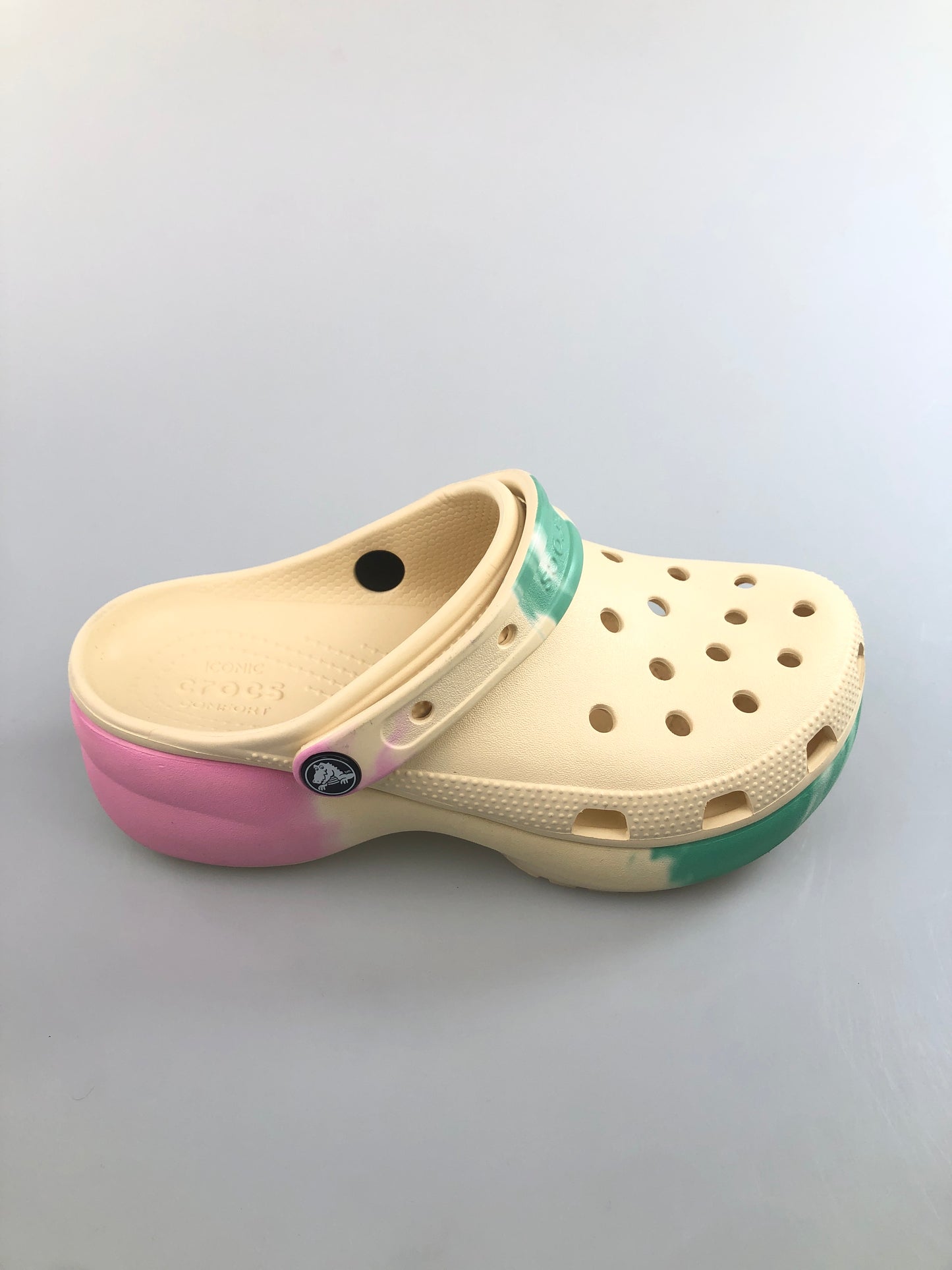 Sandalia Crema Alta Crocs
