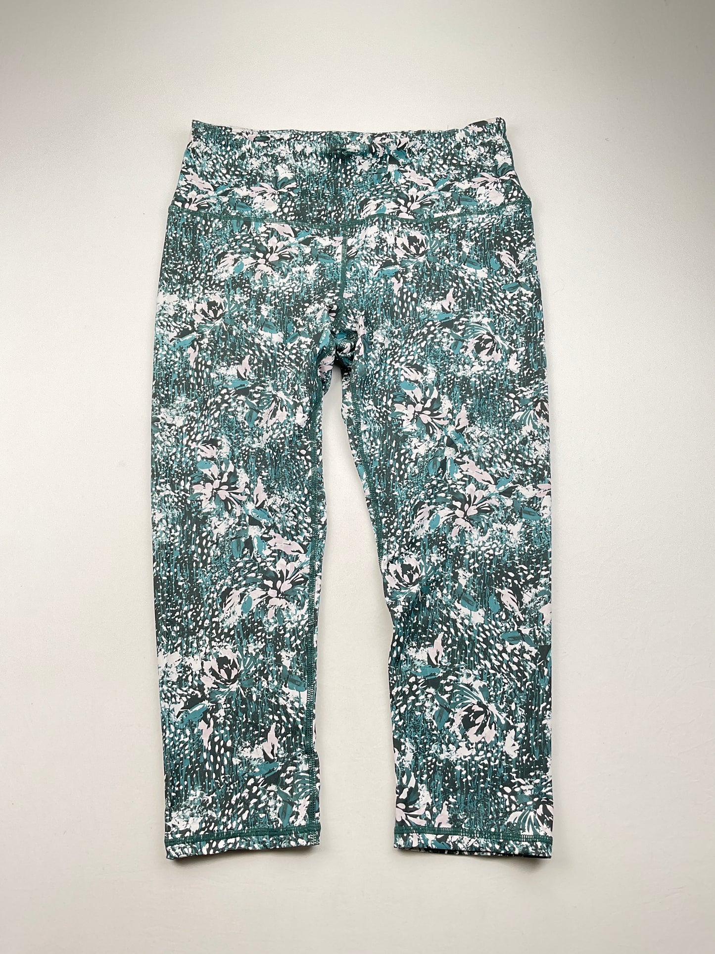 Licra Verde Floral Deportivo Gaiam