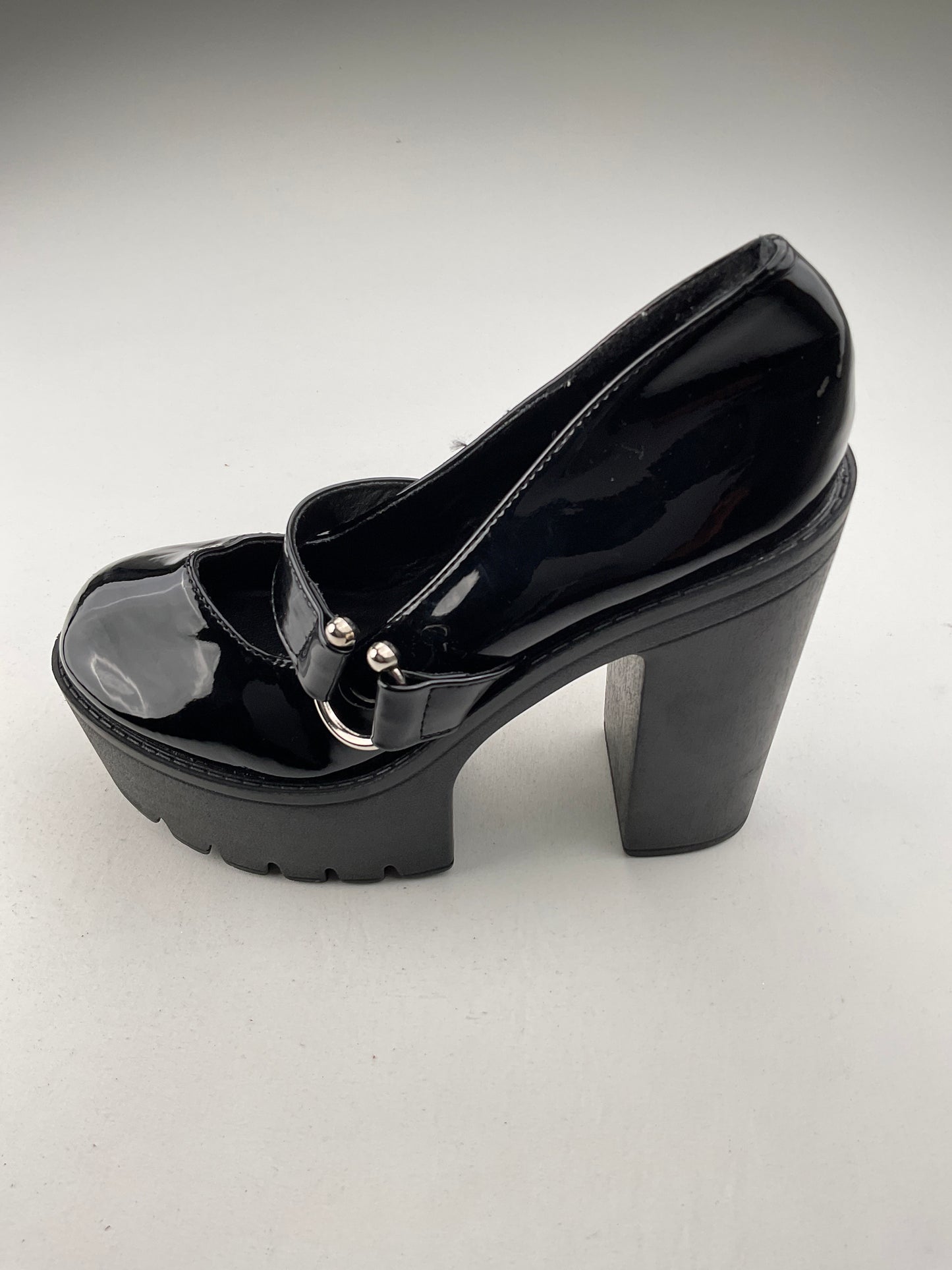 Zapatos Negro de Tacón Mde