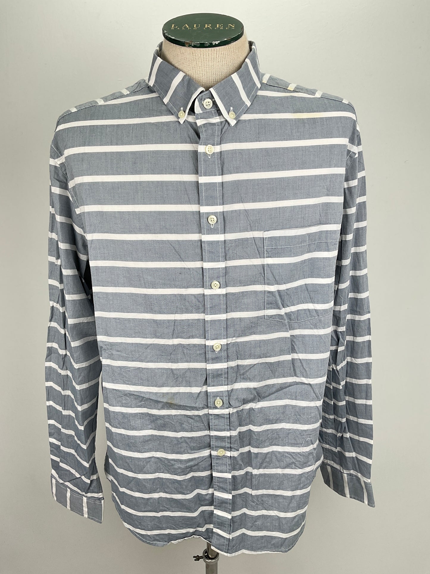 Camisa Gris de Rayas Goodffellow