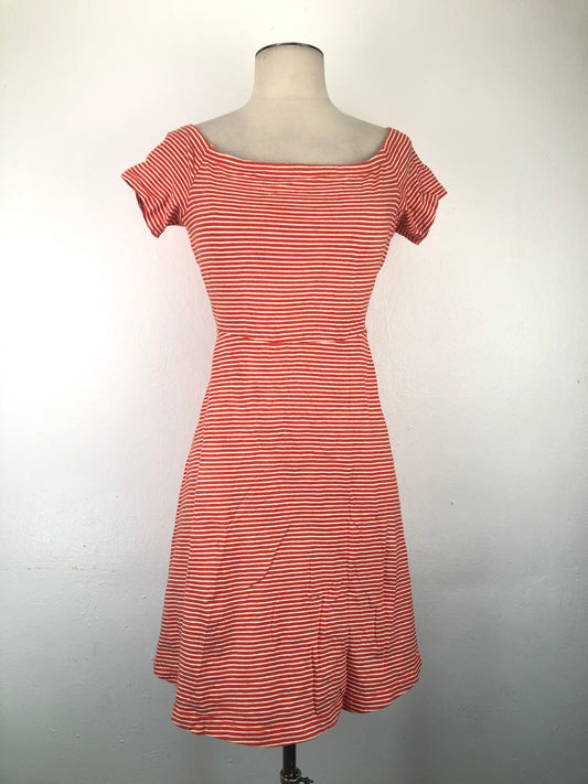 Vestido Blanco Rayas Old Navy