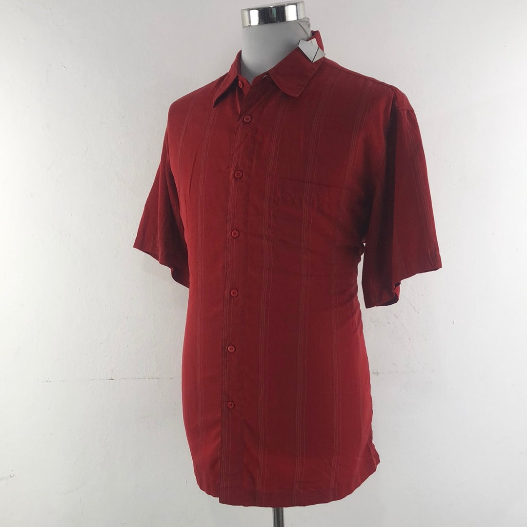 Camisa Rojo Luxury Microfiber