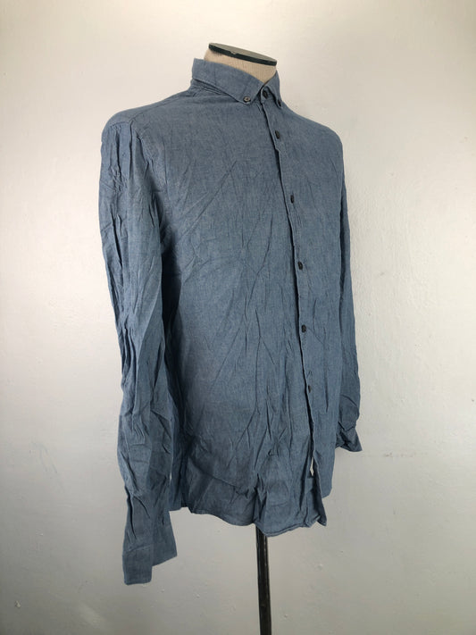 Camisa Gris H m