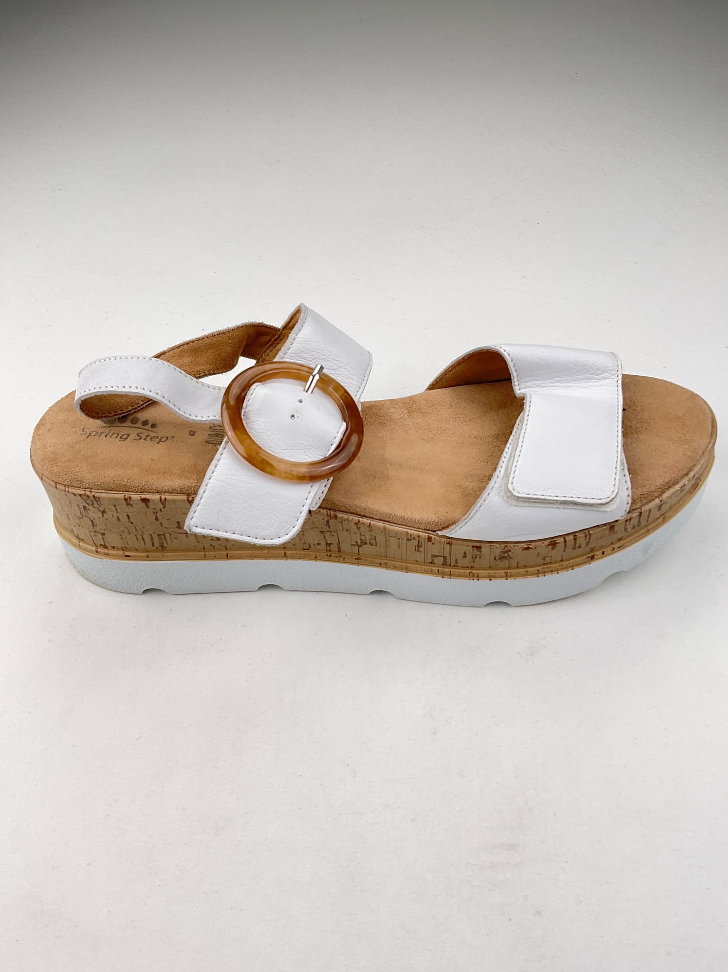 Zapatilla Blanco Plataforma Spring Step