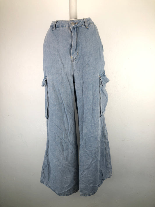 Pantalon Azul claro Mom Jeans Dazy Less