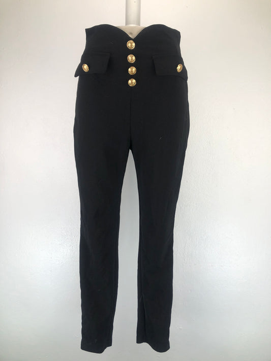 Pantalon Negro de Vestir SHEIN