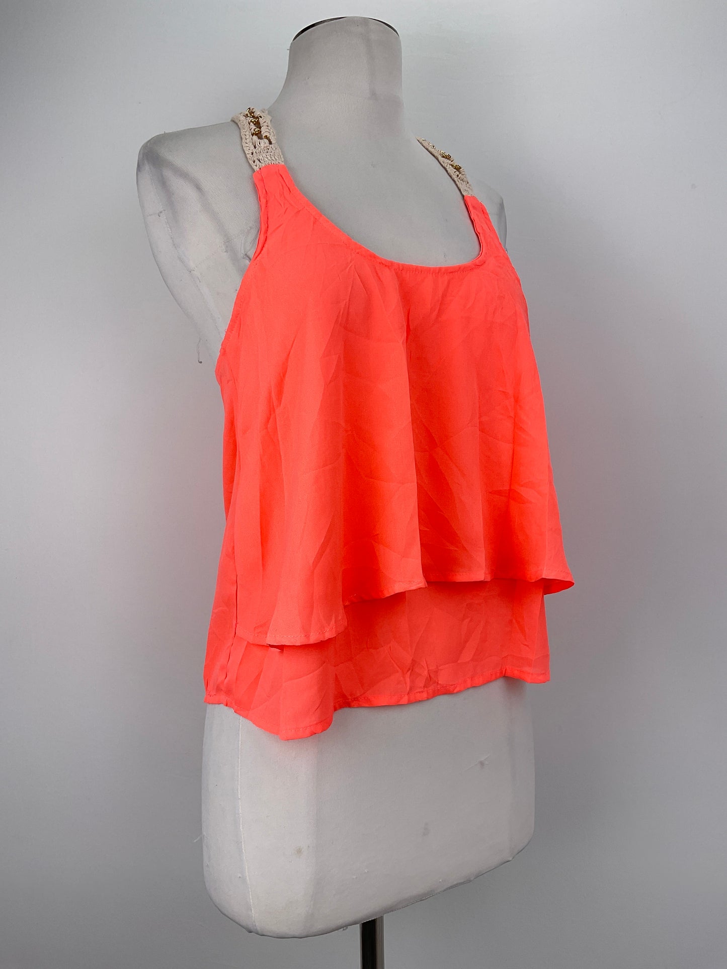 Blusa Naranja Charlotte russe