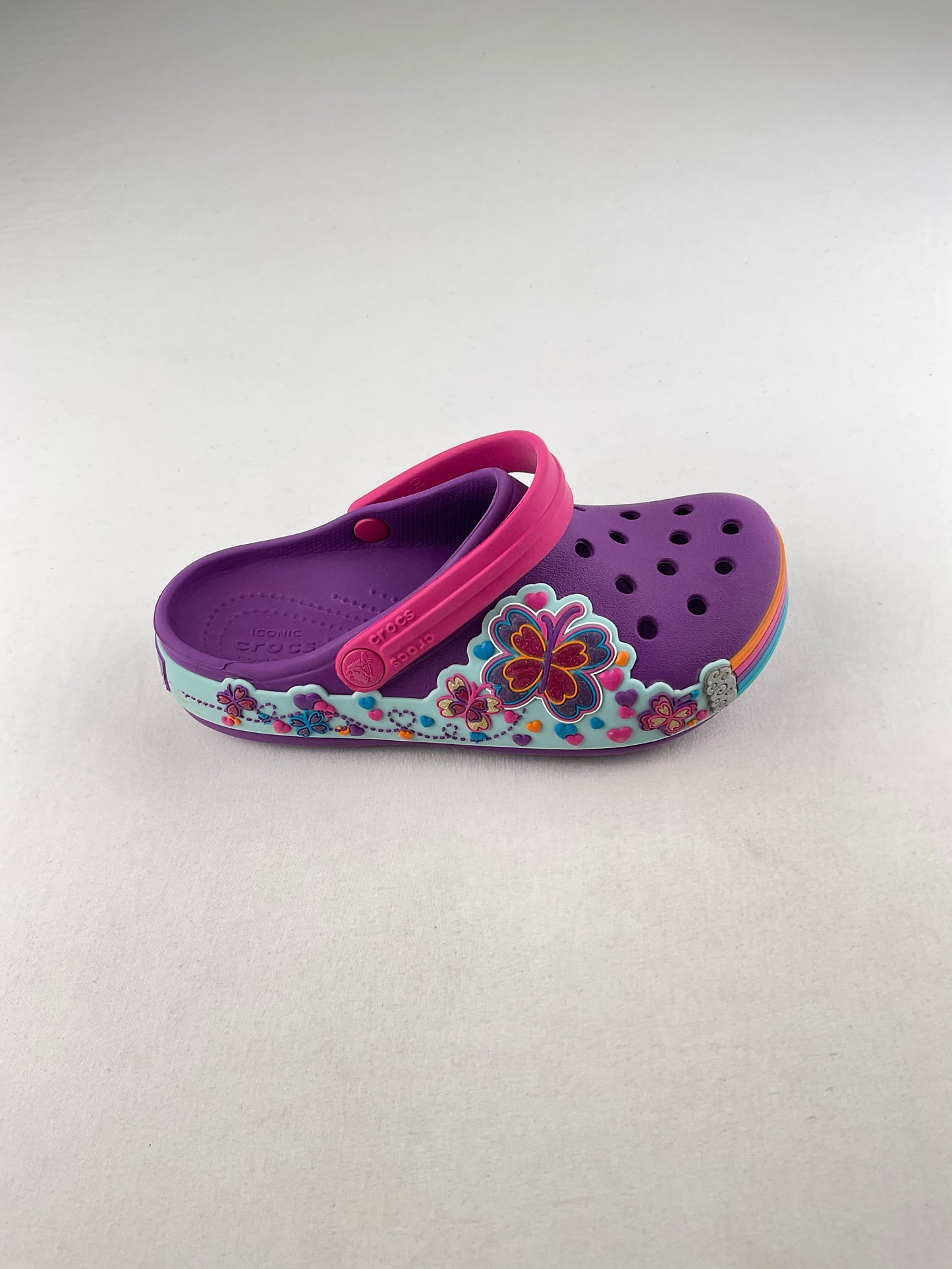 Sandalia Morado Crocs