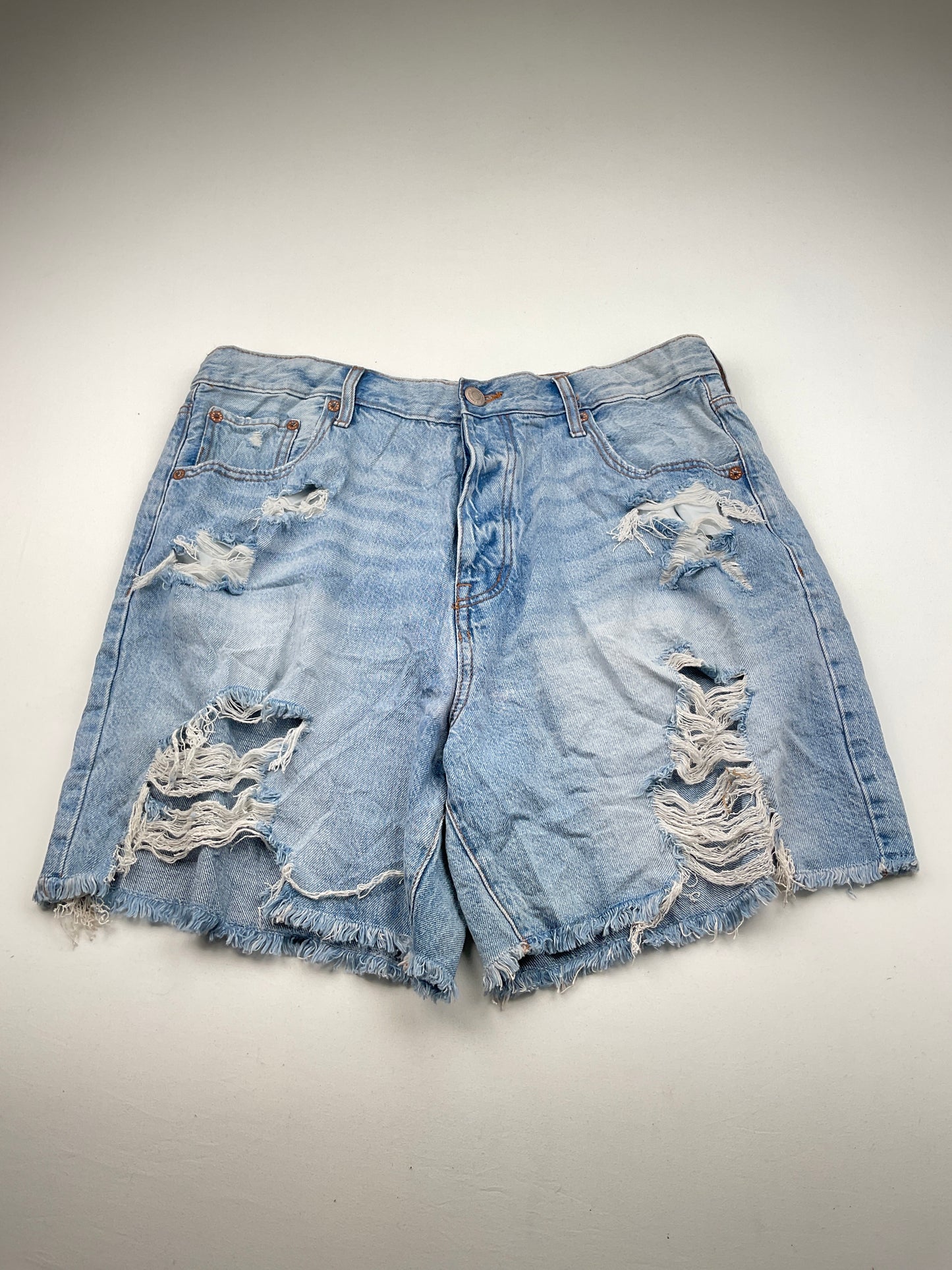Short Jeans Azul claro Aeropostale