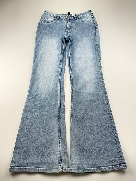Pantalón Jeans Palazzo Azul claro Divided