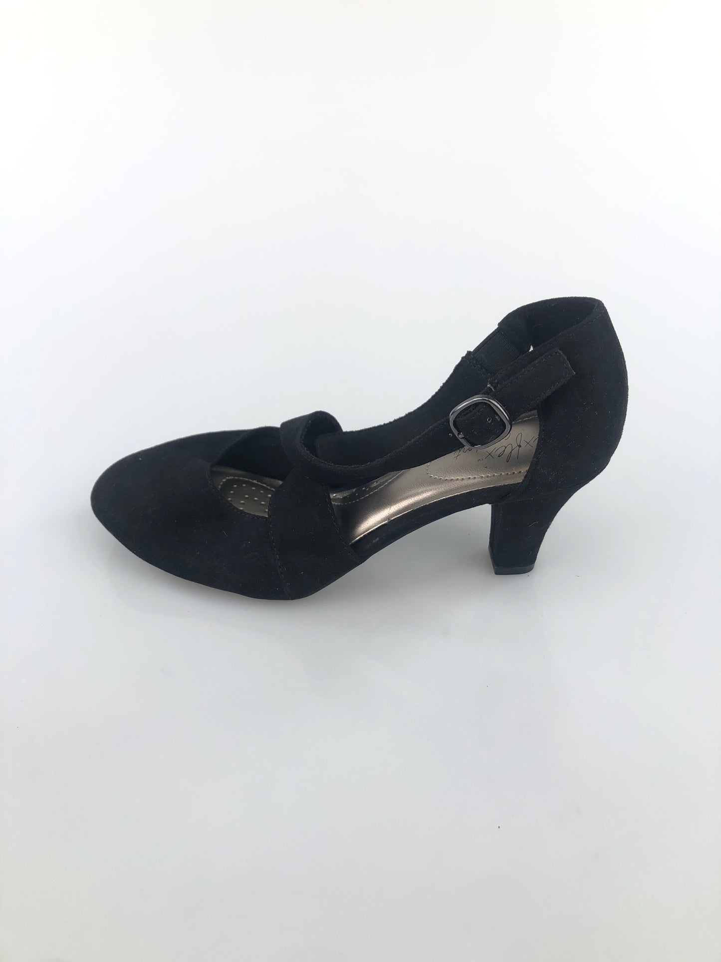 Zapatilla Negro de Tacon Dexflex Comfort