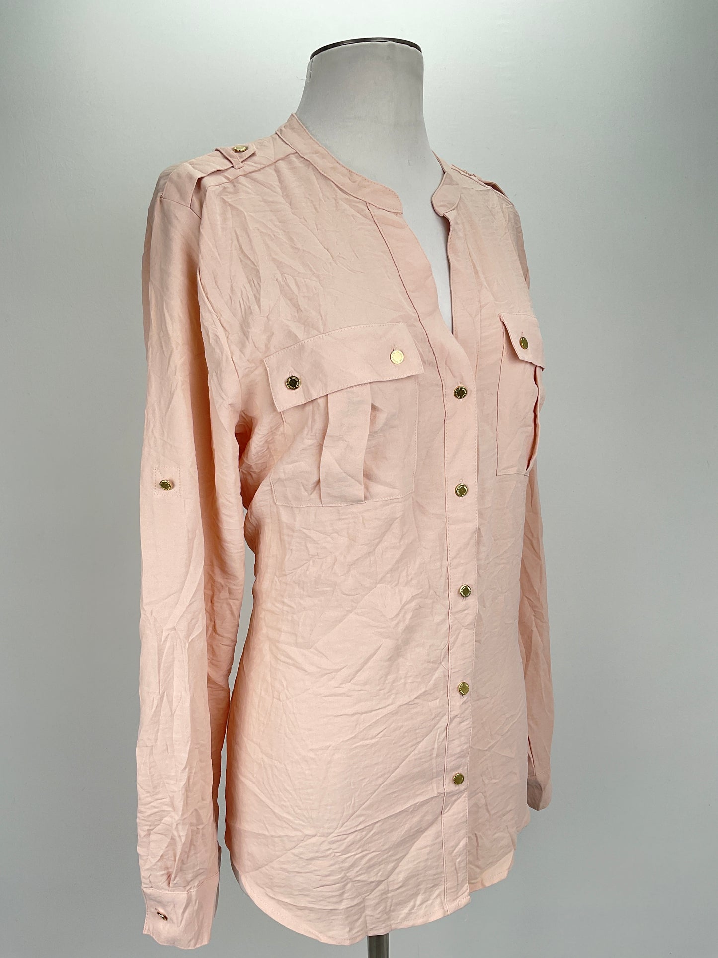 Blusa Nude Calvin Klein