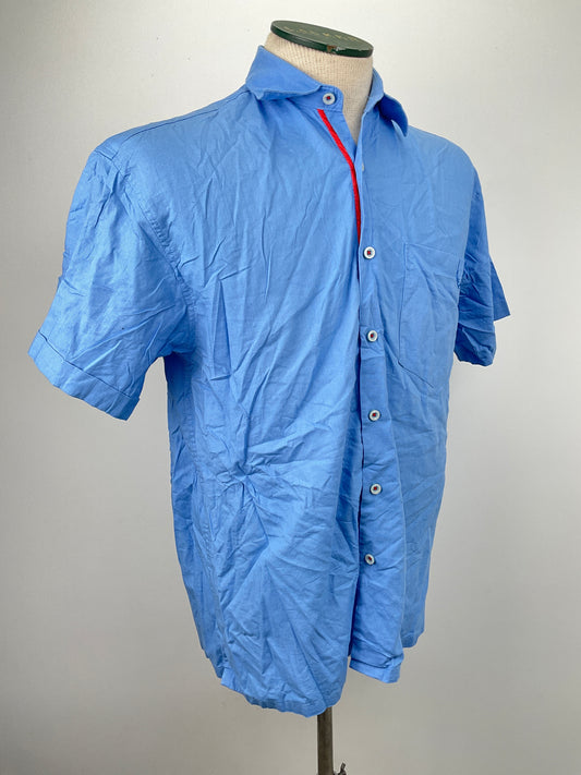 Camisa Azul Bamboo Cay