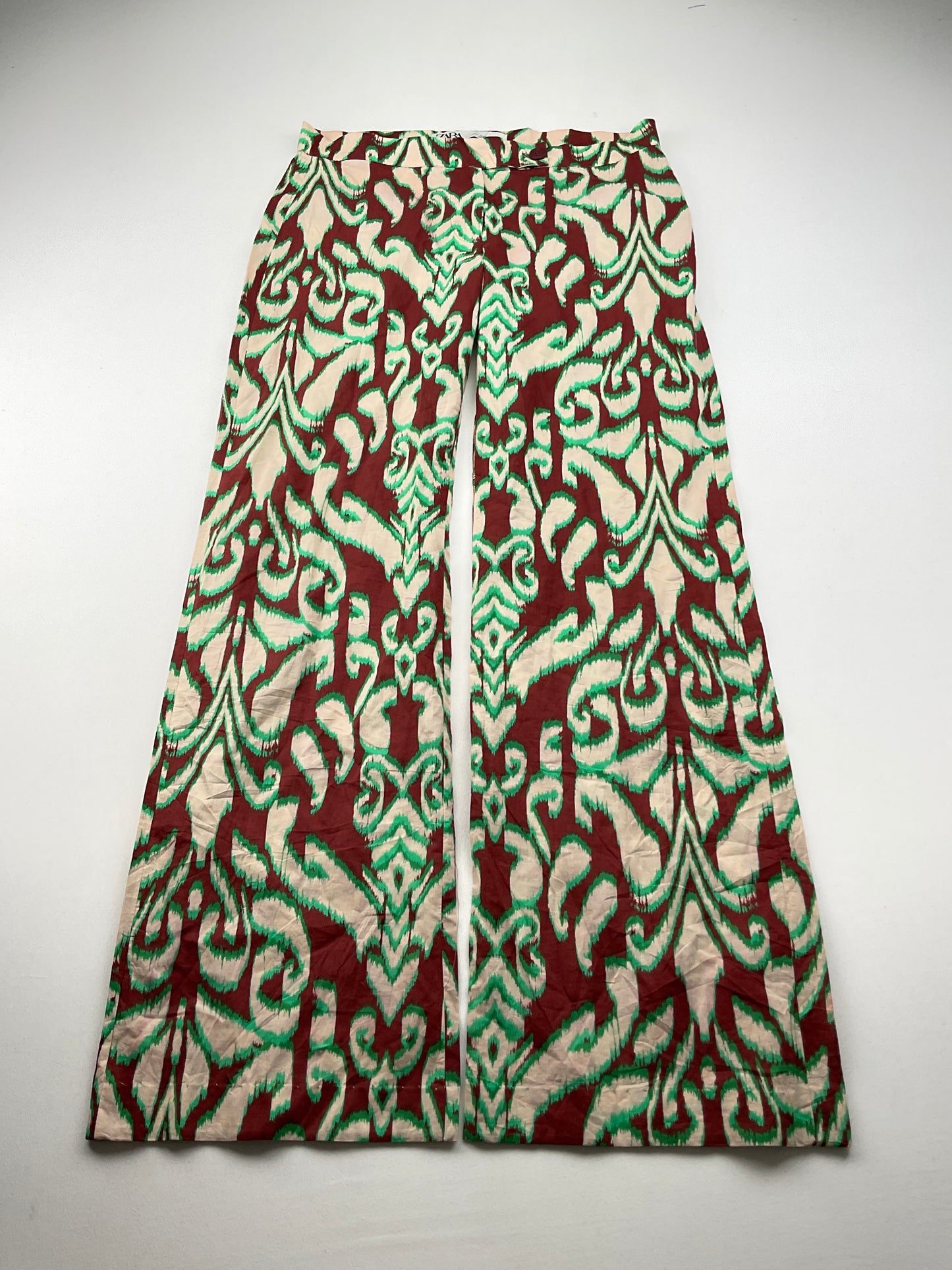 Pantalon Palazzo Multicolor Zara