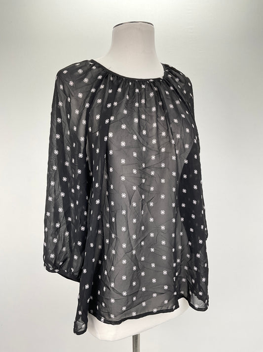 Blusa Negro de Lunares Old Navy