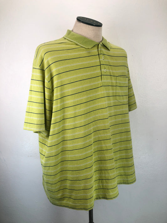 Camiseta Verde Limon Rayas Saddlebred
