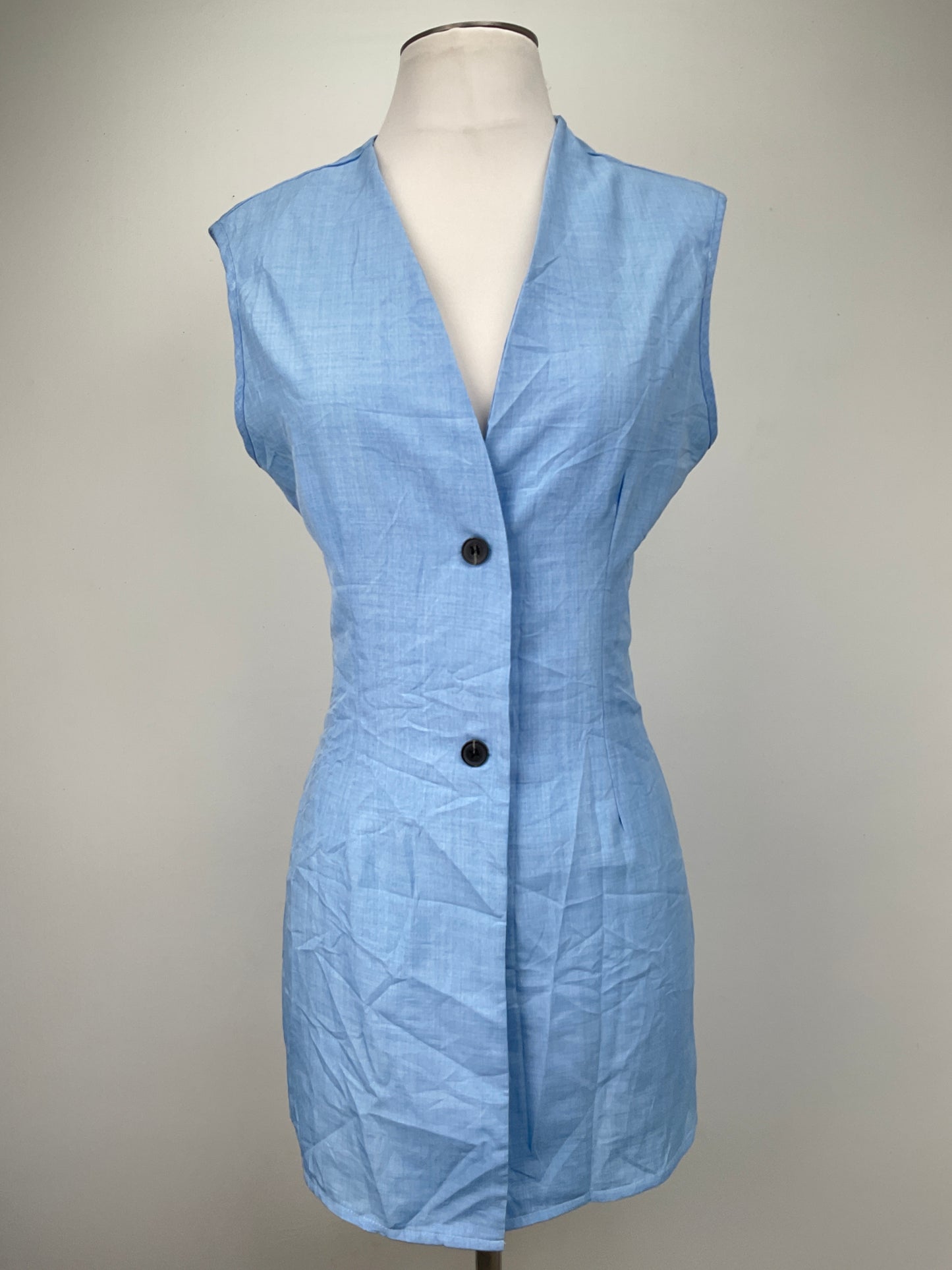 Chaleco Azul Claro Shein