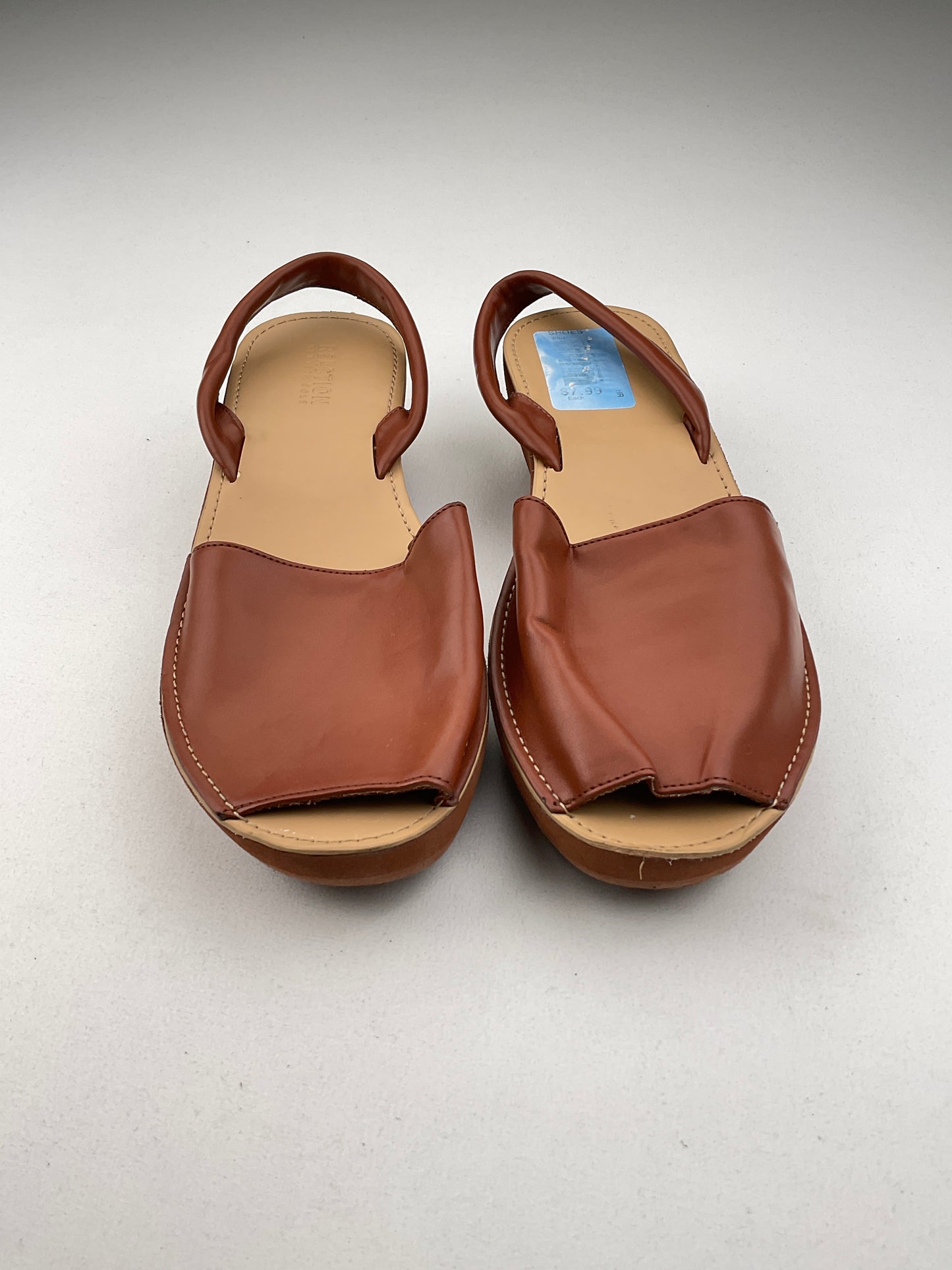 Zapatilla Marron Plataforma Reaction