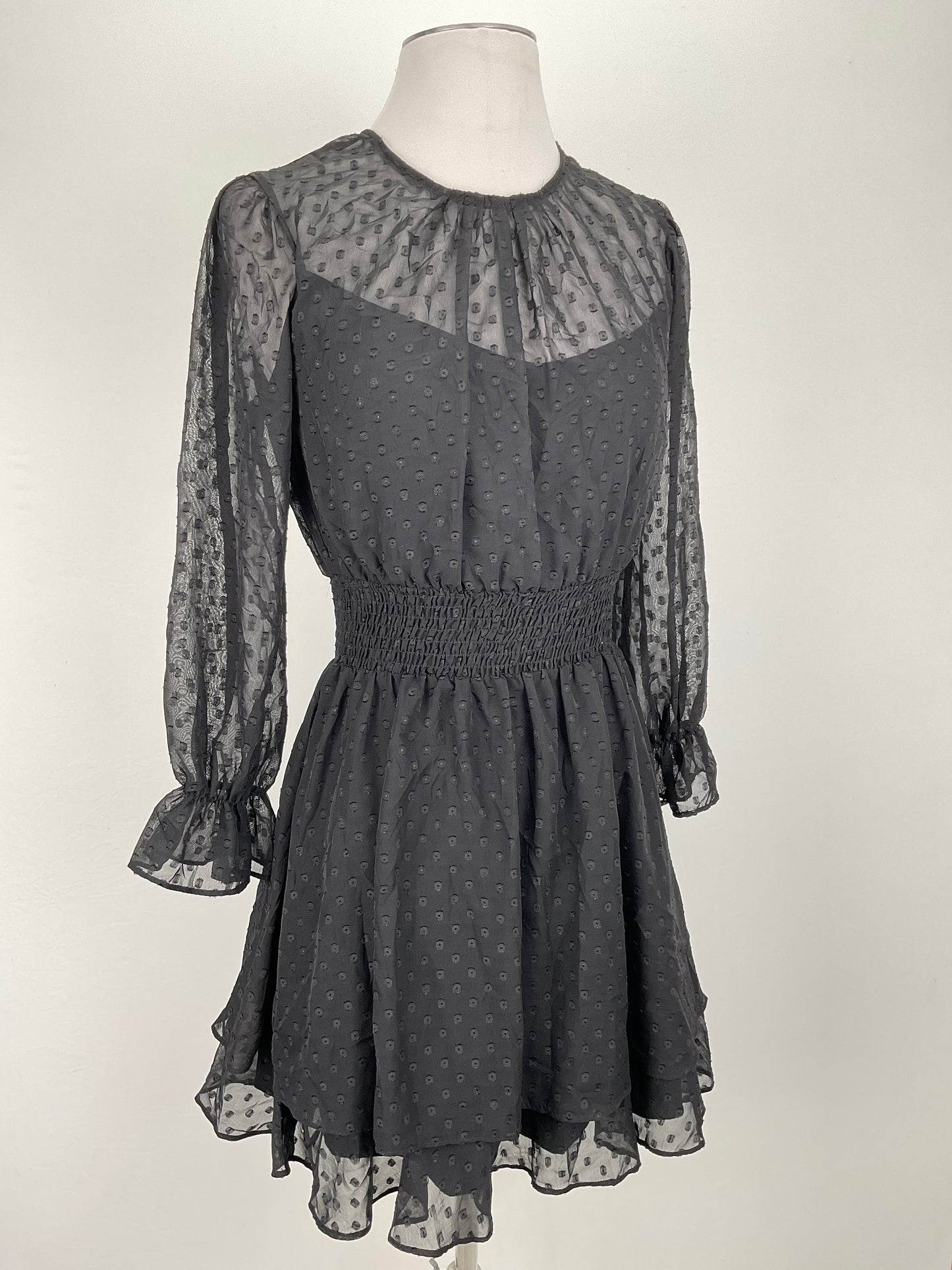 Vestido Negro de Lunares B. Darlin